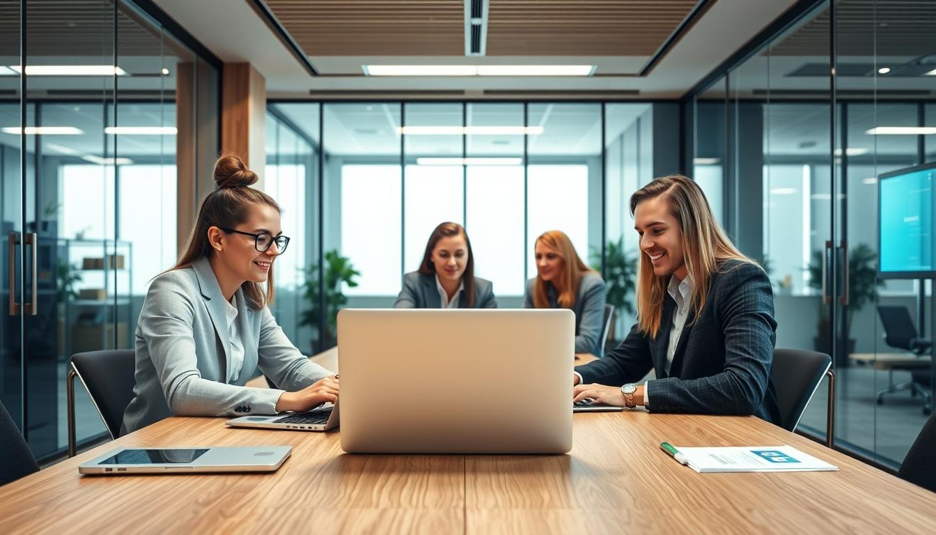 Business software planning session